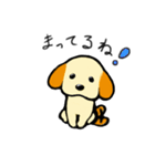 茶色耳の犬ピッツ（個別スタンプ：5）