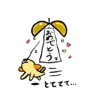 茶色耳の犬ピッツ（個別スタンプ：15）