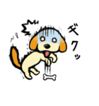 茶色耳の犬ピッツ（個別スタンプ：18）