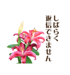 花のある暮らし【敬語編】（個別スタンプ：30）