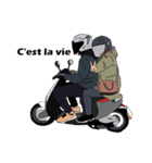 A rider's simple life- Because of you（個別スタンプ：12）