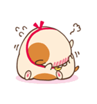 まんまる犬のぽちいぬ（個別スタンプ：7）