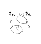 ただのうさぎ（日常）（個別スタンプ：3）