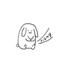 ただのうさぎ（日常）（個別スタンプ：14）