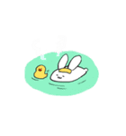 ただのうさぎ（日常）（個別スタンプ：25）