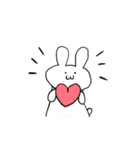 ただのうさぎ（日常）（個別スタンプ：36）