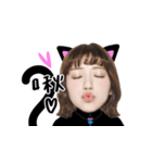 CK101 x SPCA Puff Kuo kitty stickers（個別スタンプ：2）