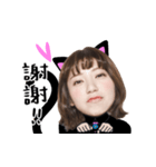CK101 x SPCA Puff Kuo kitty stickers（個別スタンプ：8）