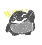 ラクガキペンギンズ（個別スタンプ：3）
