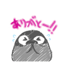 ラクガキペンギンズ（個別スタンプ：4）