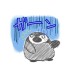 ラクガキペンギンズ（個別スタンプ：7）