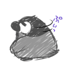 ラクガキペンギンズ（個別スタンプ：8）