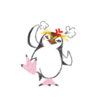 ラクガキペンギンズ（個別スタンプ：18）