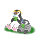 ラクガキペンギンズ（個別スタンプ：19）
