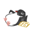 ラクガキペンギンズ（個別スタンプ：32）