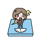 Mom baby's daily story（個別スタンプ：23）