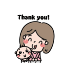 Mom baby's daily story（個別スタンプ：28）