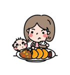 Mom baby's daily story（個別スタンプ：31）