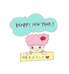 笑顔 ももぱんだ（個別スタンプ：24）