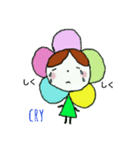 フラワーさんアイサツコトバ（個別スタンプ：8）