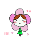 フラワーさんアイサツコトバ（個別スタンプ：10）