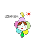 フラワーさんアイサツコトバ（個別スタンプ：13）