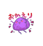 紫焼き折り紙くんスタンプ2玉目（個別スタンプ：8）