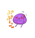 紫焼き折り紙くんスタンプ2玉目（個別スタンプ：22）
