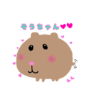 カピパラそうちゃん（個別スタンプ：1）