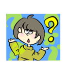 みのりちゃんスタンプ。（個別スタンプ：7）
