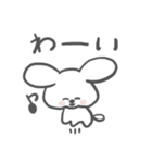 顔が寄っている犬【敬語】（個別スタンプ：29）