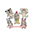 ニワトリみたいなエリザちゃんとお友だち（個別スタンプ：2）