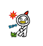 ニワトリみたいなエリザちゃんとお友だち（個別スタンプ：20）