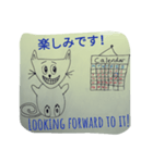 ボブバイリンガル猫セット1.1（個別スタンプ：3）