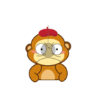Always Having Fun Monkeys_animate_11（個別スタンプ：19）