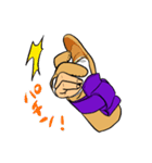 ゆがけ君（個別スタンプ：25）