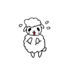 SHEEP - Black ＆ Red（個別スタンプ：5）