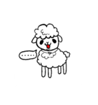 SHEEP - Black ＆ Red（個別スタンプ：7）