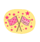 女の子専用！かわいいガーリースタンプ（個別スタンプ：32）