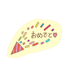 女の子専用！かわいいガーリースタンプ（個別スタンプ：35）
