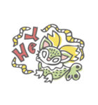 こ洒落フェネック(キツネ)（個別スタンプ：6）