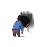 kribo boy（個別スタンプ：8）