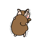 2回目登場！！しっぽりす（個別スタンプ：7）