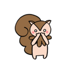 2回目登場！！しっぽりす（個別スタンプ：27）