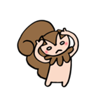 2回目登場！！しっぽりす（個別スタンプ：28）