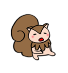 2回目登場！！しっぽりす（個別スタンプ：33）