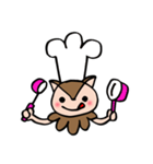 2回目登場！！しっぽりす（個別スタンプ：34）