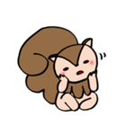 2回目登場！！しっぽりす（個別スタンプ：36）
