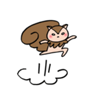 2回目登場！！しっぽりす（個別スタンプ：37）