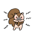 2回目登場！！しっぽりす（個別スタンプ：39）